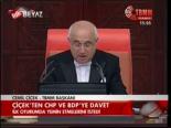 Çiçek'ten Chp Ve Bdp'ye Davet