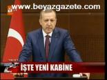 İşte Yeni Kabine