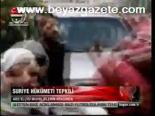 Suriye Hükümeti Tepkili