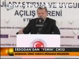 Erdoğan'dan Yemin Çılkışı
