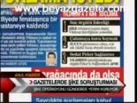 Gazetelerde Şike Soruşturması