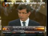 Davutoğlu: Tanklar Hama'dan Çekiliyor