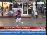 İstanbul'da Yağmur Ve Fırtına