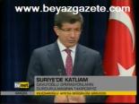 Davutoğlu: Suriye'nin Takipçisiyiz