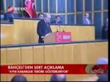 Bahçeli'den Sert Açıklama