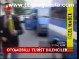 Otomobilli Turist Dilenciler