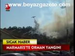 Marmaris'te Orman Yangını