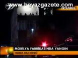 Mobilya Fabrikasında Yangın