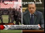 Özel Harekatçılar Alana İniyor