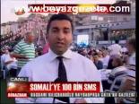 Somali'ye 100 Bin Sms