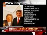 Aziz Yıldırım'dan Gül'e Mektup