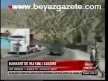 Hakkari'de Mayınlı Saldırı