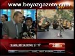Başbakan Erdoğan: Ramazan Sabrımız Bitti