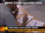 Öğretmen Adaylarına Müjde