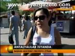 Antalyalılar İsyanda