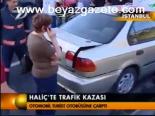 Haliç'te Trafik Kazası