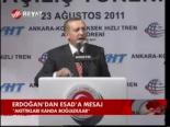 Erdoğan'dan Esad'a Mesaj