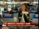 Erdoğan Makinist Oldu