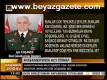 Koşaner'den Acı İtiraf