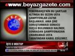 Uefa'ya Göre Fb Şikeye Karışmış