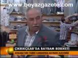 Çıkrıkçılar'da Bayram Bereketi