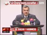 İşte İlk Bakan Yardımcısı