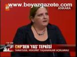Chp'den Yaş Tepkisi