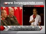 Gül'den Yaş Üyelerine Yemek