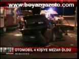 Tırla Kafa Kafaya Çarpıştı: 4 Ölü