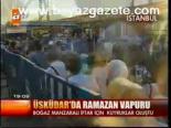 Üsküdar'da Ramazan Vapuru