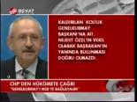 Chp'den Hükümete Çağrı