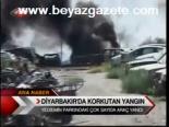 Diyarbakr'da Korkutan Yangın
