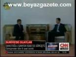 Davutoğlu Şam'da Esad İle Görüştü