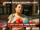 G. Saray'dan Belge Yerine Kupür!