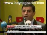 Davutoğlu'nun Suriye Ziyareti