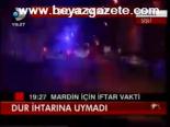 Dur İhtarına Uymadı