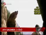 Ayı Saldırdı: 2 Ölü