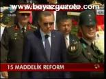 15 Maddelilk Reform