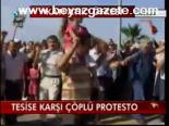 Tesise Karşı Çöplü Protesto