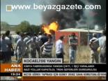 Kocaeli'de Fabrika Yangını