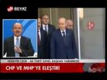 Chp Ve Mhp'ye Eleştiri