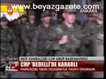 Chp Bedelli'de Kararlı