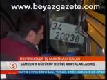 Defineciler İş Makinası Çaldı