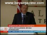 Başbakan Libya'da Konuştu
