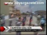 Suriye'de Kanlı Gün