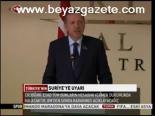 Suriye'ye Uyarı