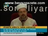 Diyanet'in Afrika'ya Yardım Kampanyası