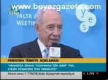 Bağış'tan Peres'e Tepki