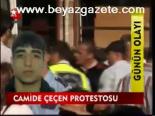 Camide Çeçen Protestosu