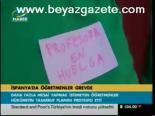 İspanya'da Öğretmenler Grevde